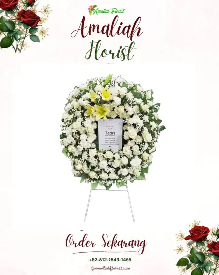 Krans Bunga Duka Guntung Paikat