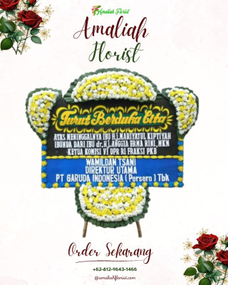 Papan Bunga Duka di Guntung Paikat