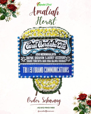 Papan Bunga Duka di Guntung Paikat